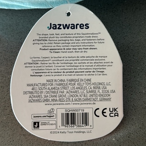 Squishmallows ROCKY THE RACCOON Morty The Monster Costume Halloween 2023 12” NEW - Picture 13 of 16